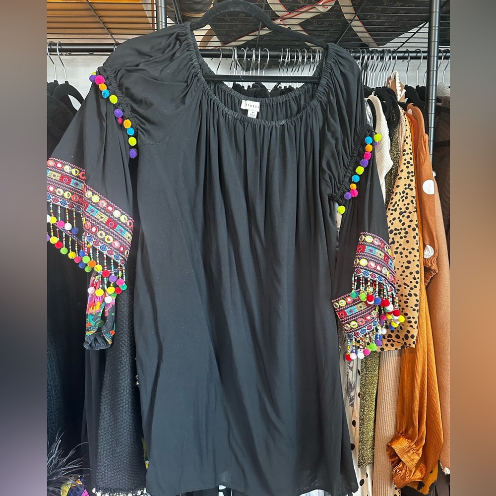 Pompom dress
